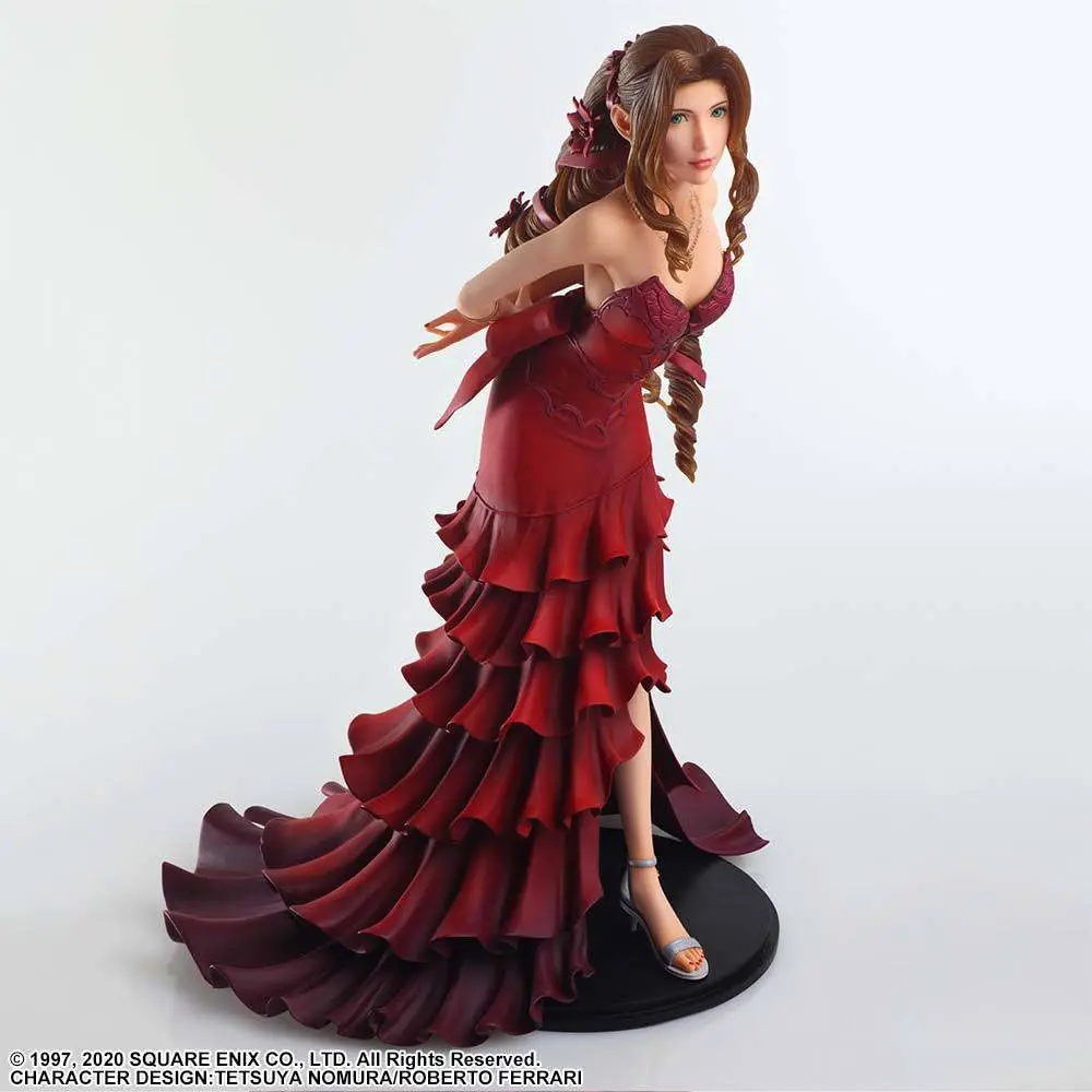 Final Fantasy VII Remake Static Arts Gallery Statue Aerith Gainsborough Dress Ver. 24 cm termékfotó