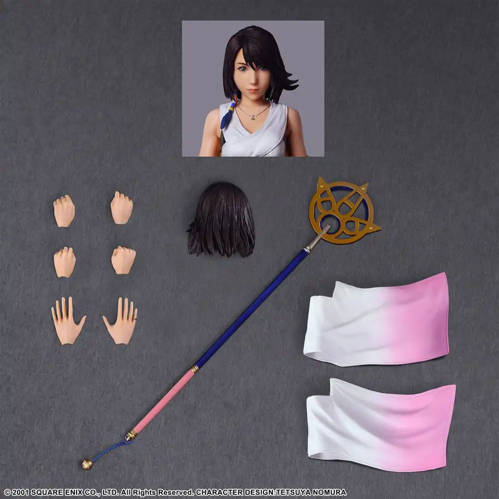 Final Fantasy X Play Arts Kai Action Figure Yuna 25 cm product photo