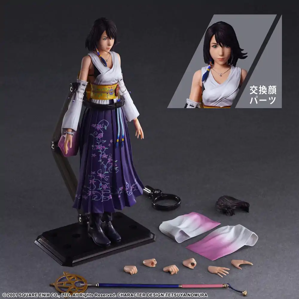 Final Fantasy X Play Arts Kai Action Figure Yuna 25 cm product photo