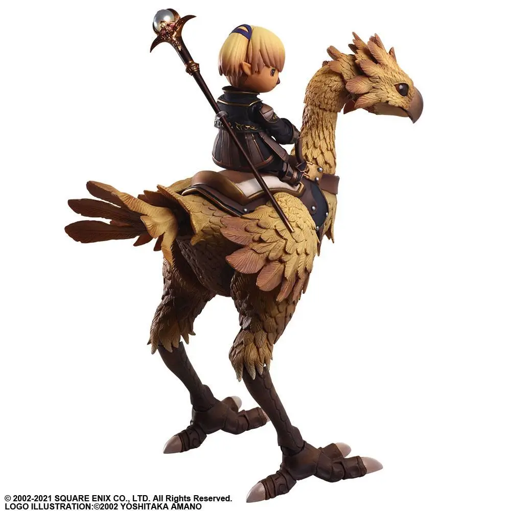 Final Fantasy XI Bring Arts Action Figures Shantotto &amp; Chocobo 8 - 18 cm product photo