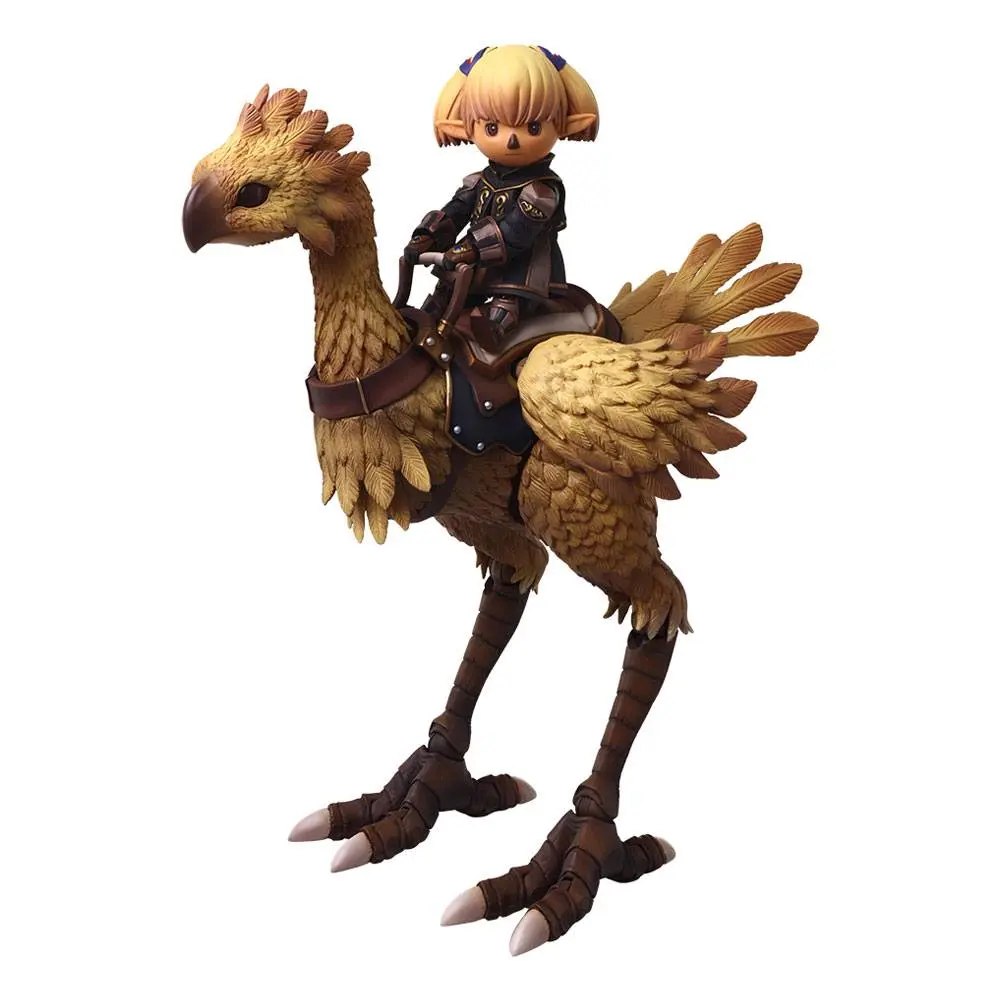 Final Fantasy XI Bring Arts Action Figures Shantotto &amp; Chocobo 8 - 18 cm product photo