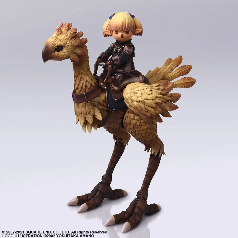 Final Fantasy XI Bring Arts Action Figures Shantotto &amp; Chocobo 8 - 18 cm product photo