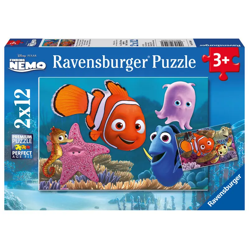 Finding Nemo puzzle 2x12pcs product photo