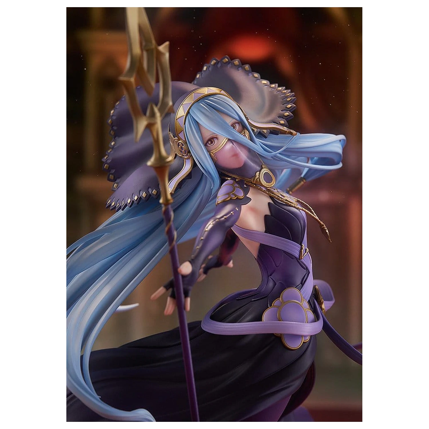 Fire Emblem PVC Figure 1/7 Azura (Dark Songstress) 28 cm product photo