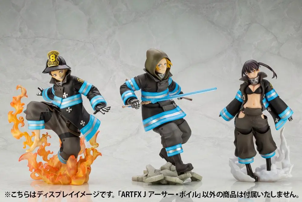 Fire Force ARTFXJ Statue 1/8 Arthur Boyle Bonus Edition 20 cm product photo