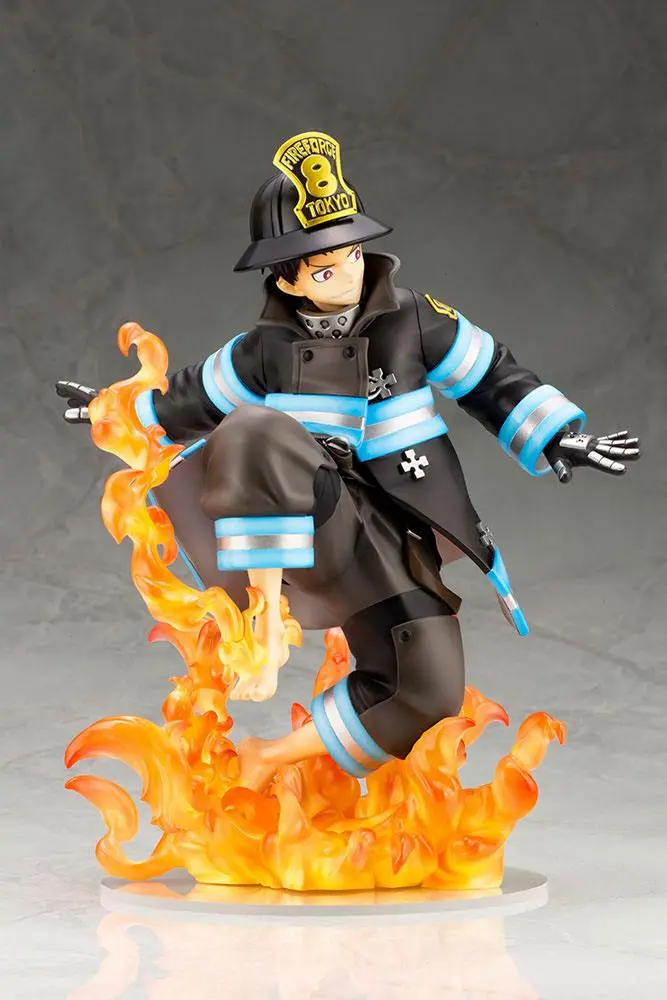 Fire Force ARTFXJ Statue 1/8 Shinra Kusakabe Glows in the Dark Bonus Edition 21 cm product photo
