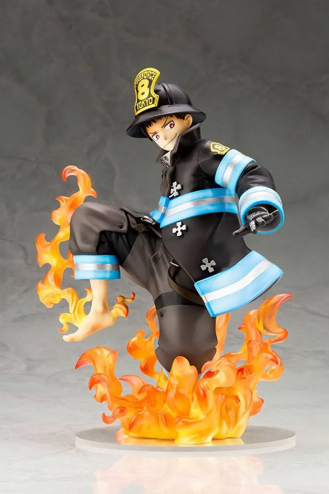 Fire Force ARTFXJ Statue 1/8 Shinra Kusakabe Glows in the Dark Bonus Edition 21 cm product photo