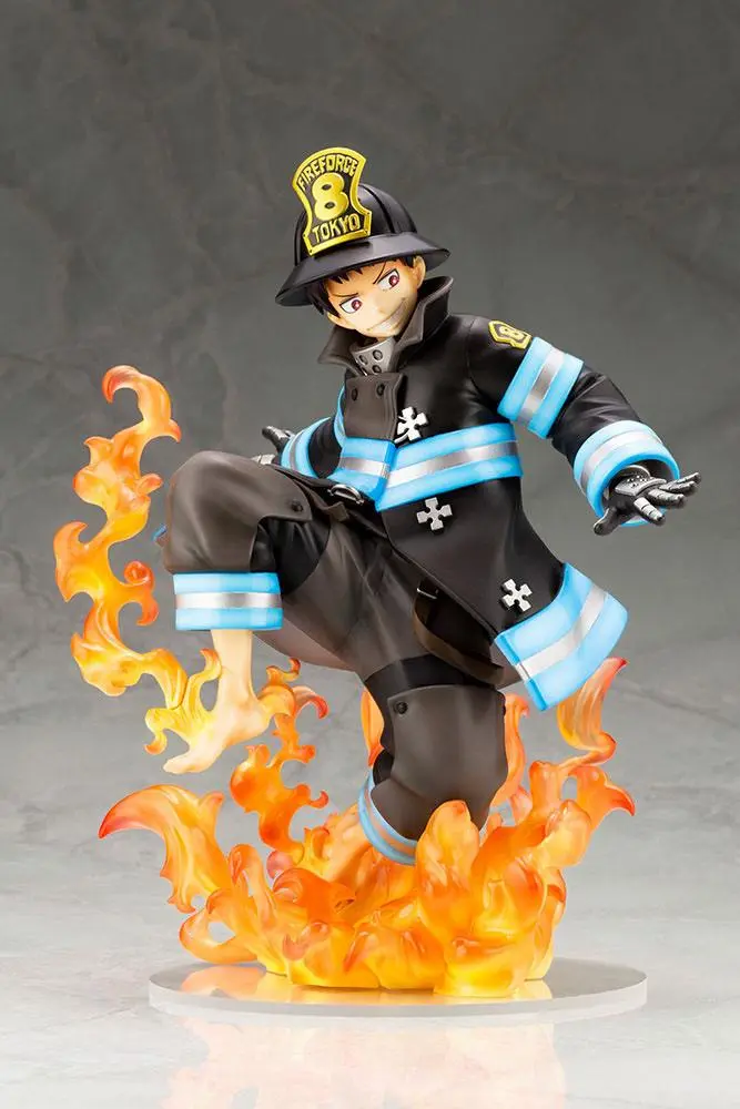 Fire Force ARTFXJ Statue 1/8 Shinra Kusakabe Glows in the Dark Bonus Edition 21 cm product photo