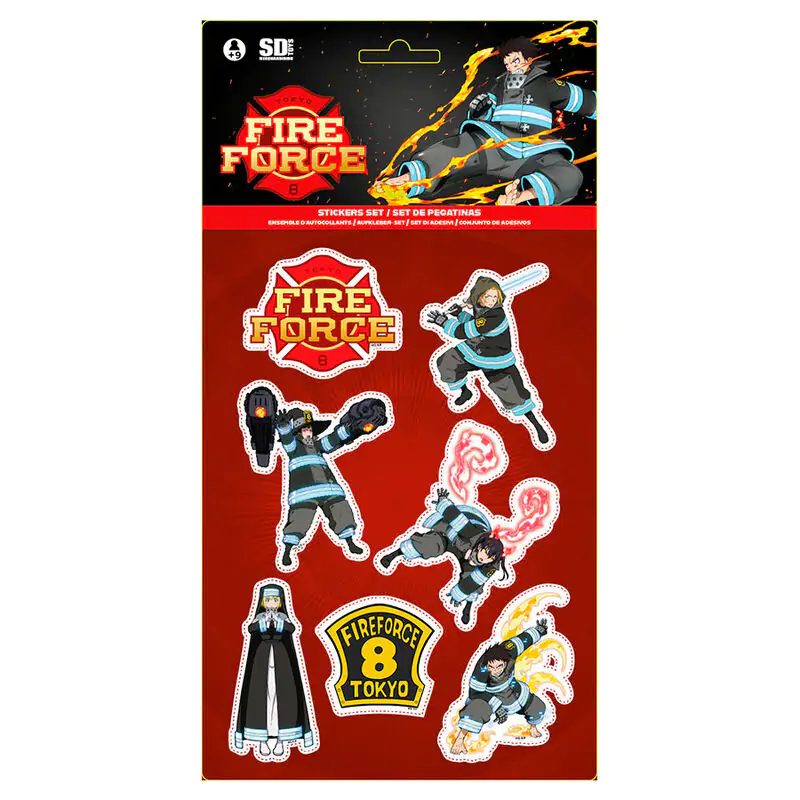 Fire Force Sticker set termékfotó