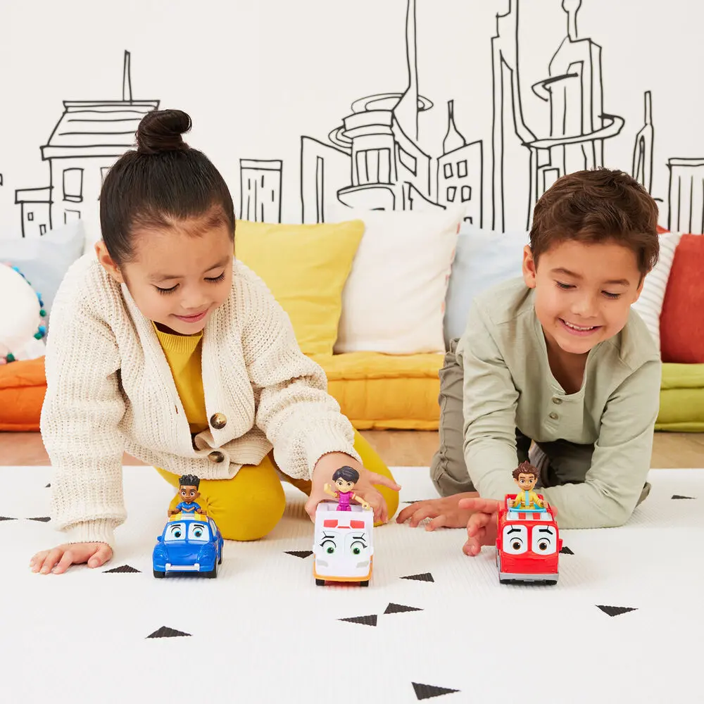 Firebuds Jayden and Piston vehicle product photo