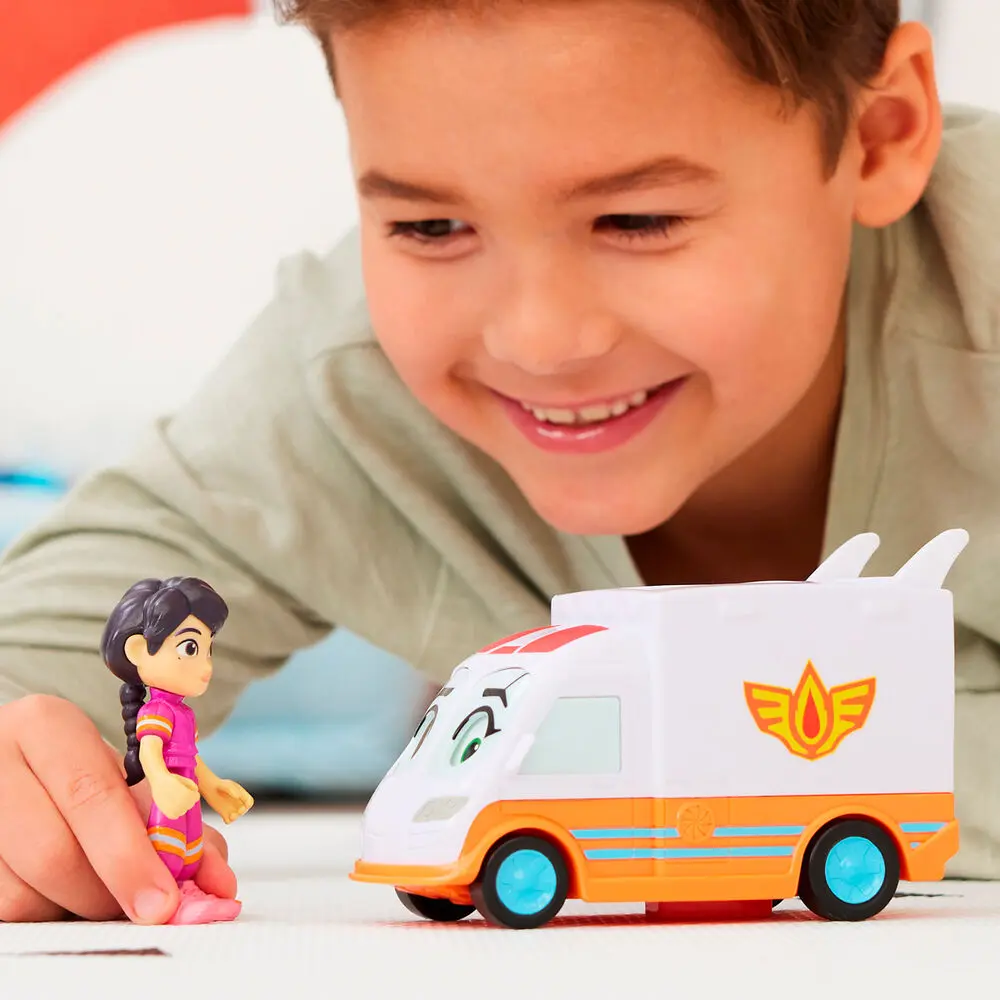 Firebuds Violet and Axl vehicle product photo