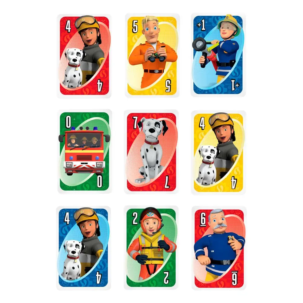Fireman Sam Card Game UNO Junior product photo