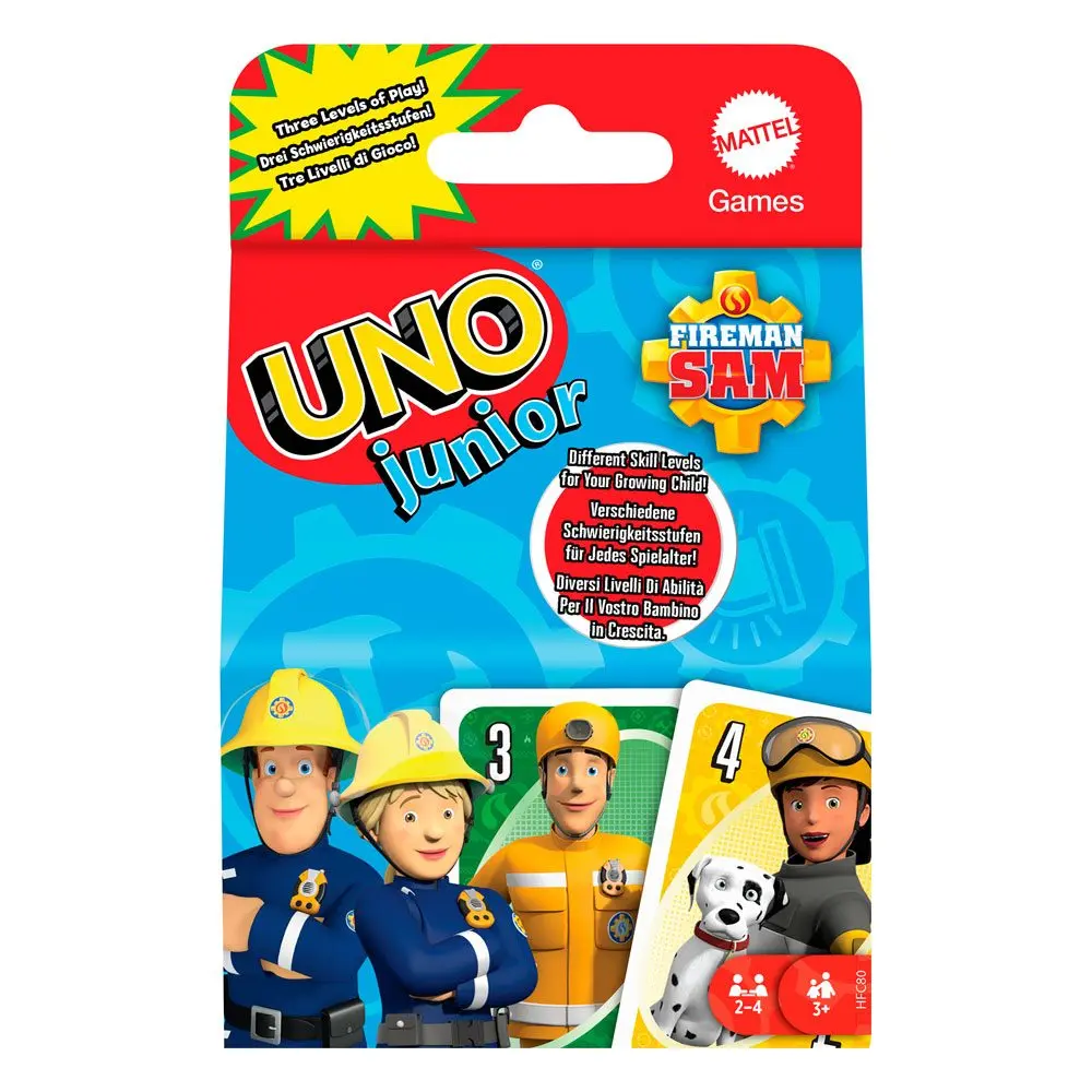 Fireman Sam Card Game UNO Junior product photo