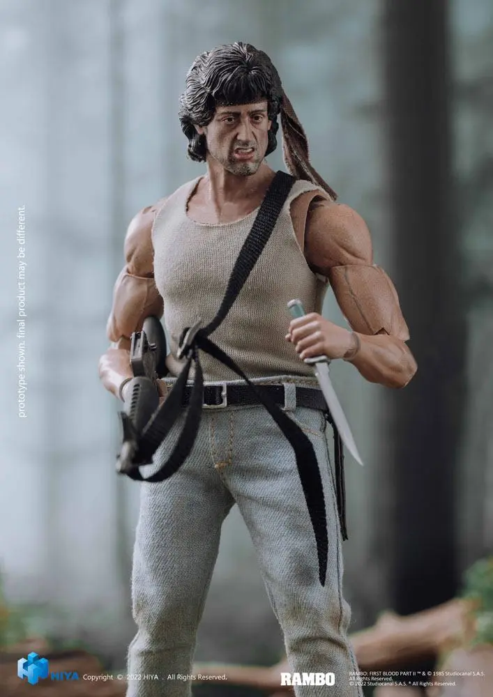 First Blood Exquisite Super Actionfigur 1/12 John Rambo 16 cm termékfotó