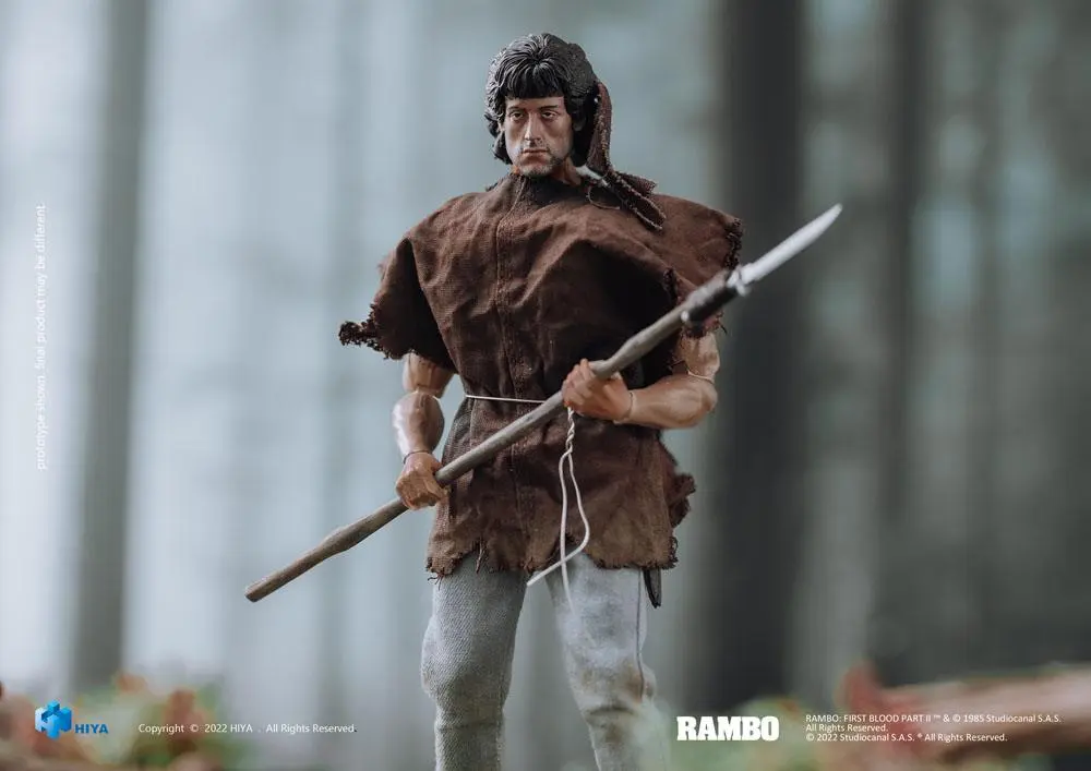 First Blood Exquisite Super Actionfigur 1/12 John Rambo 16 cm termékfotó