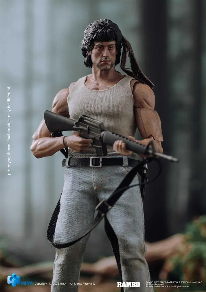 First Blood Exquisite Super Actionfigur 1/12 John Rambo 16 cm termékfotó