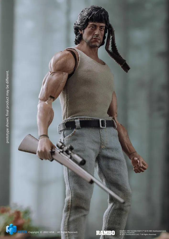 First Blood Exquisite Super Actionfigur 1/12 John Rambo 16 cm termékfotó