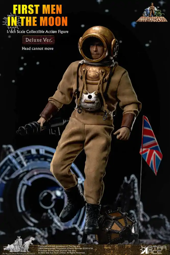 First Men in the Moon Action Figure 1/6 First Men in the Moon (1964) Deluxe Ver. 30 cm termékfotó