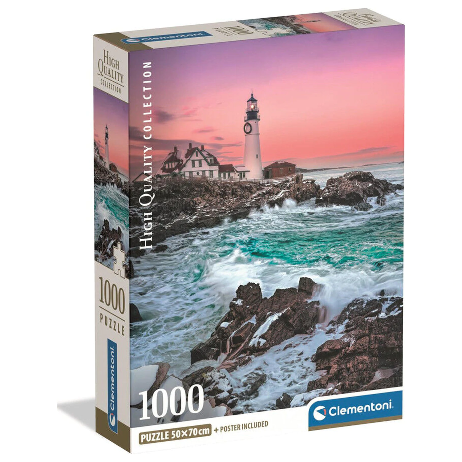 First Snow At Portland Head puzzle 1000pcs product photo