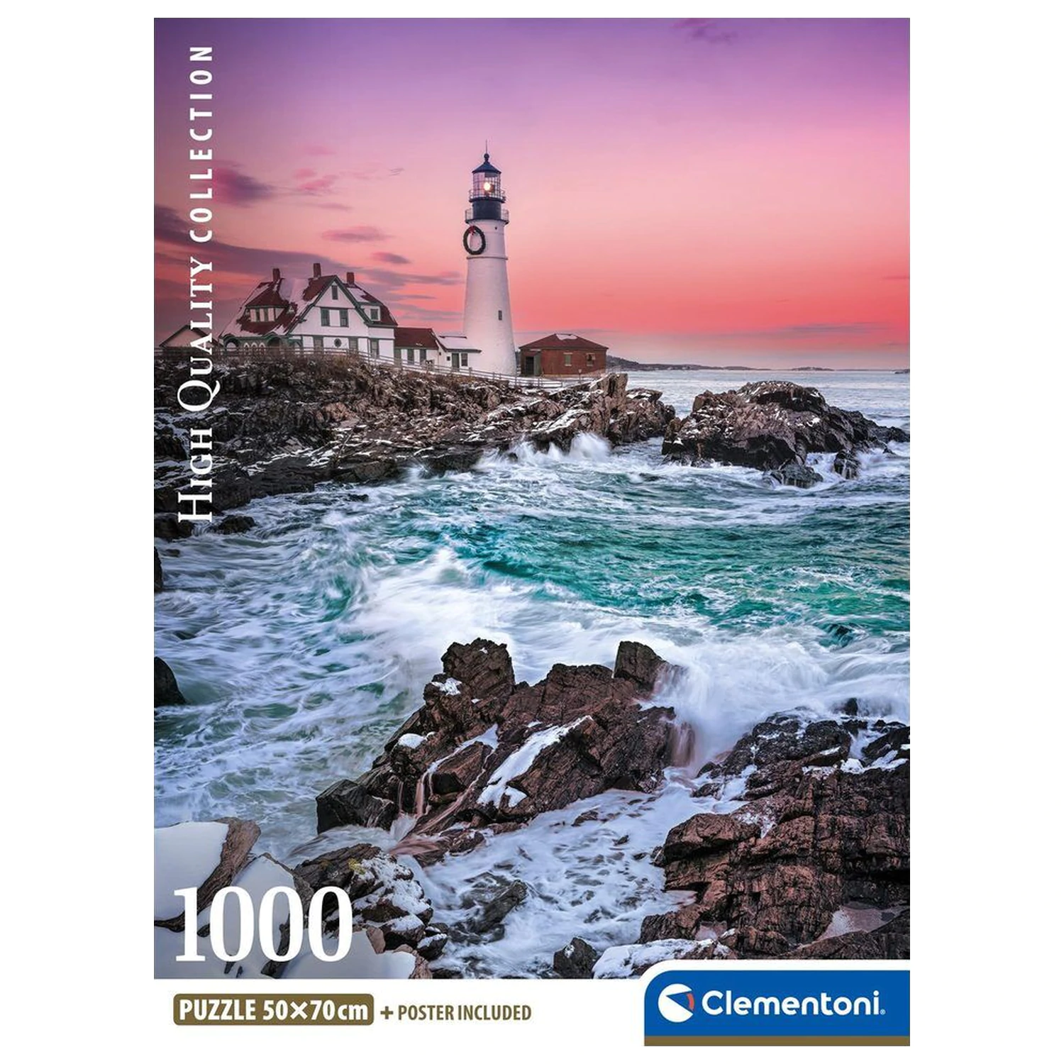 First Snow At Portland Head puzzle 1000pcs product photo