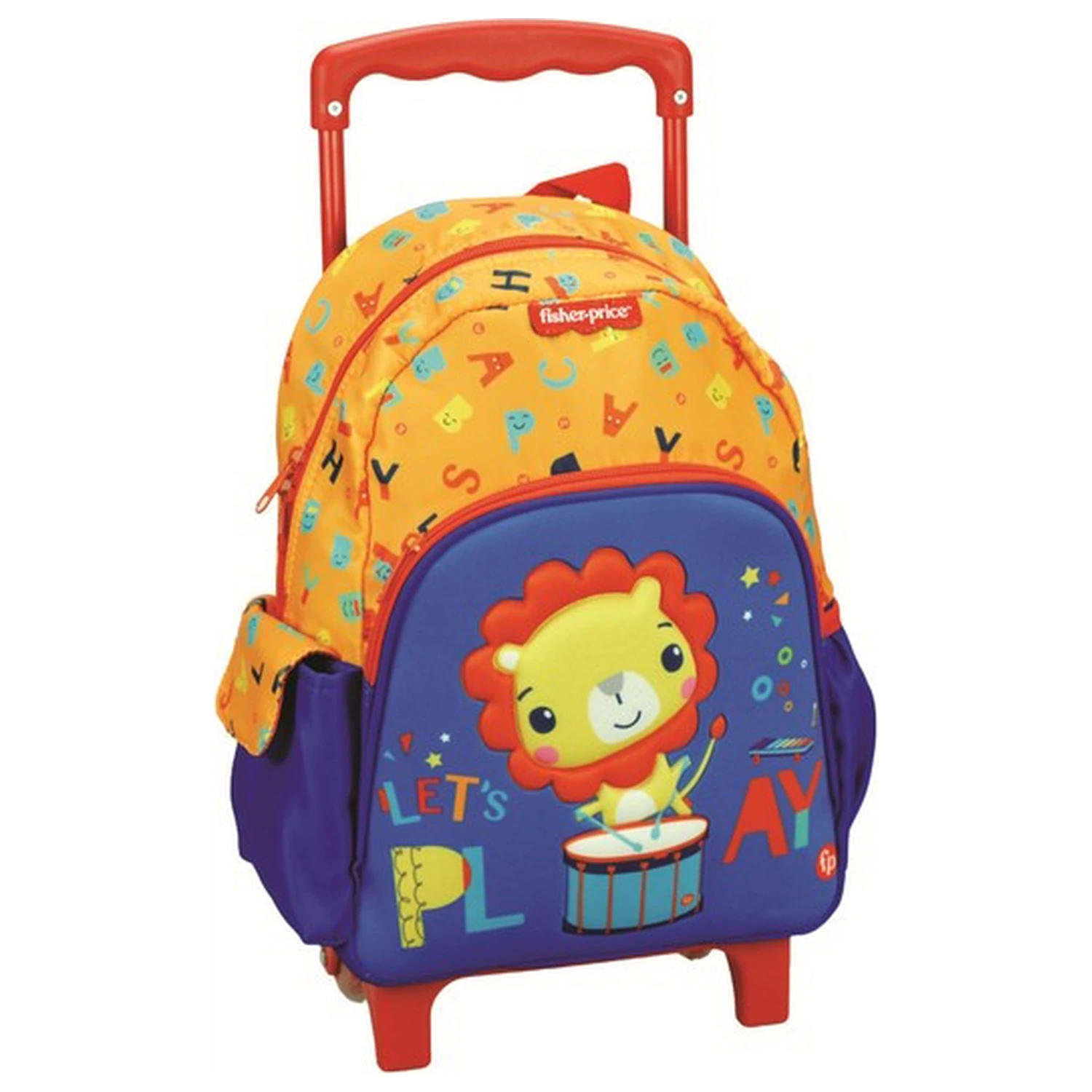 Fisher-Price Let's Play Rolling Preschool Backpack, Bag 31 cm product photo