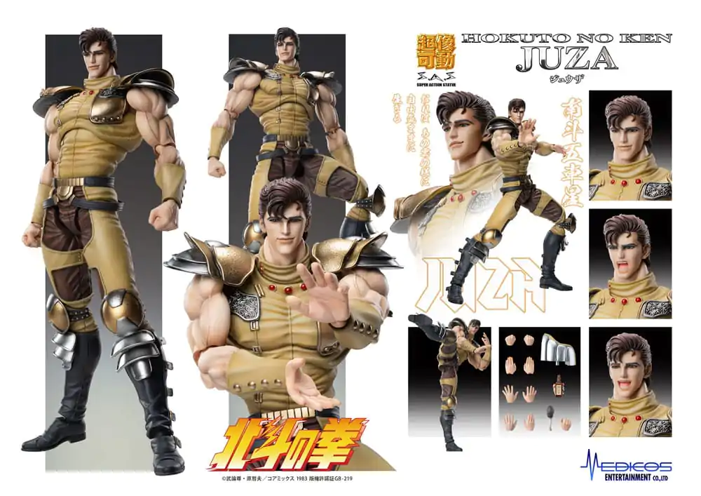Fist of the North Star Action Figure Chozokado Juza 18 cm product photo