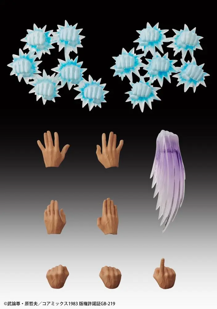 Fist of the North Star S.A.S Action Figure Chozokado Kenshiro 17 cm product photo