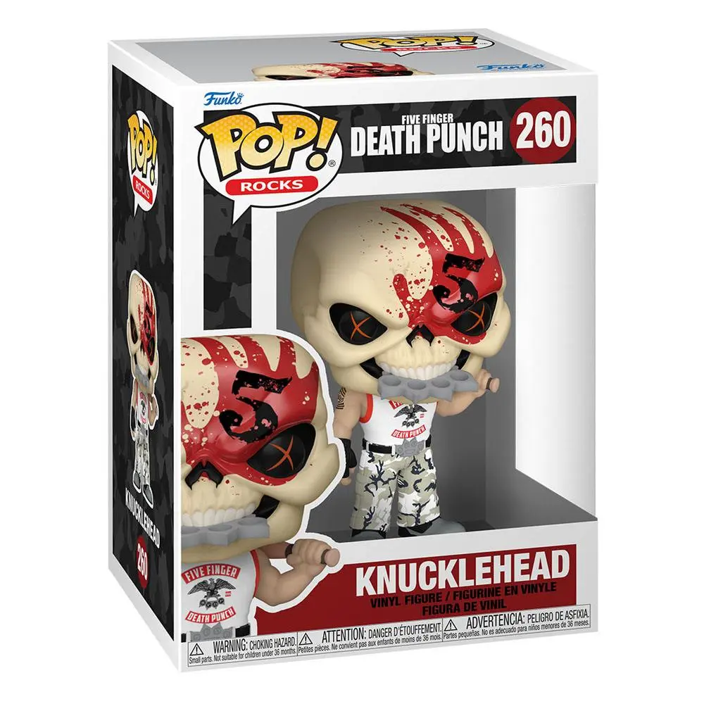 Five Finger Death Punch POP! Rocks Vinyl Figure Knucklehead 9 cm product photo