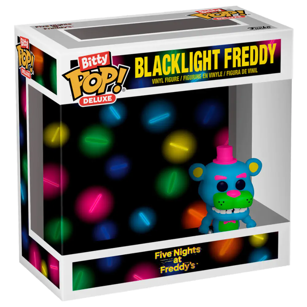 Five Night's at Freddy's Bitty Funko POP Figure Blacklight Freddy product photo