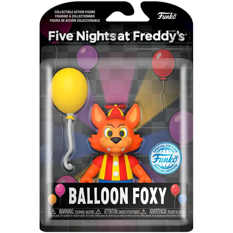 Five Nights at Freddy's Action Figure Balloon Foxy 13 cm termékfotó