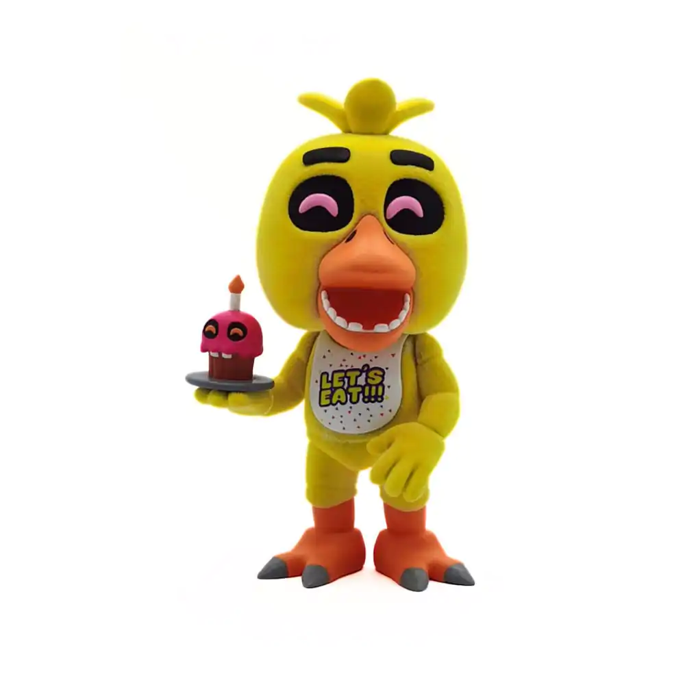 Five Night's at Freddy Vinyl Figure Chica Flocked 12 cm termékfotó