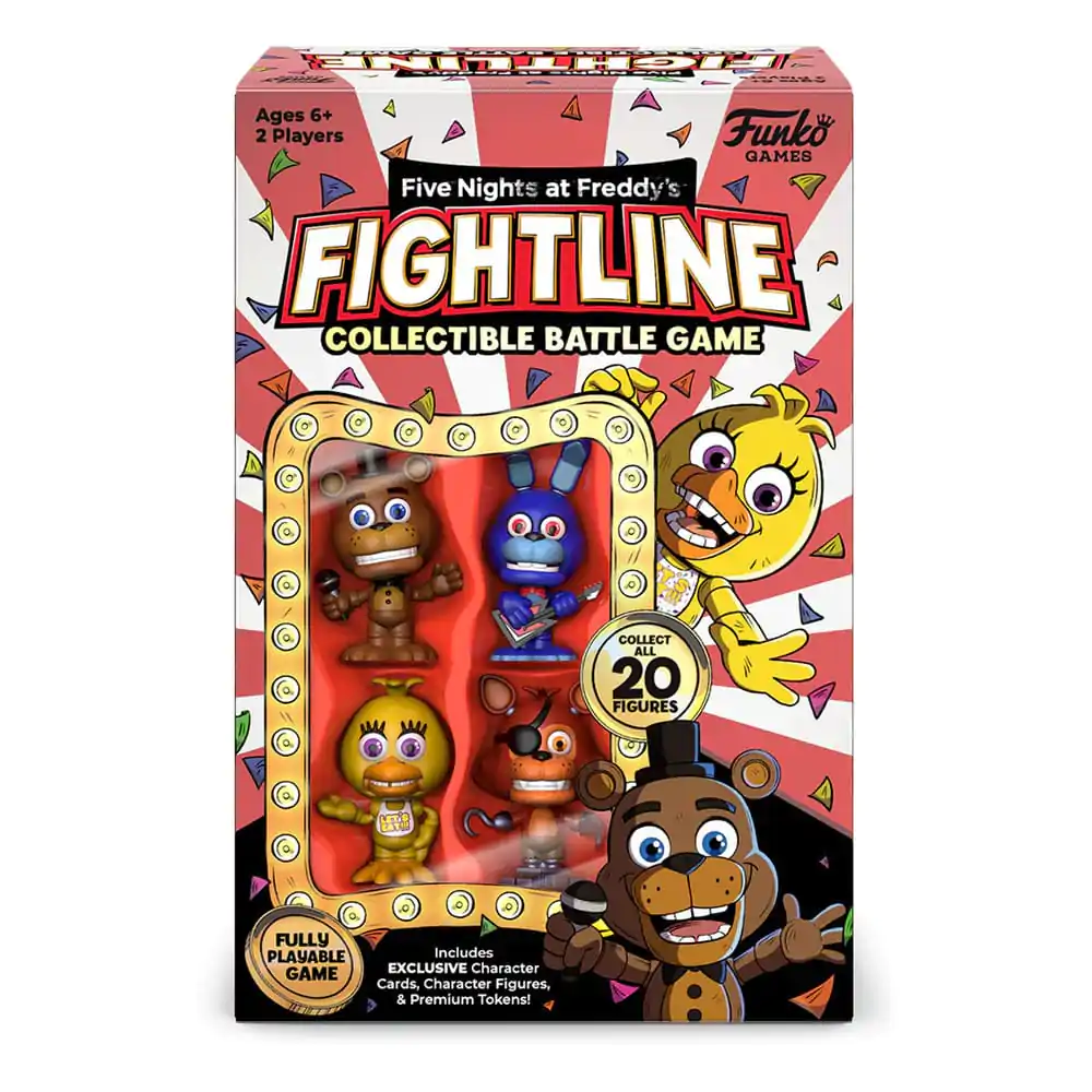 Five Nights at Freddy's Collectable Battle Game Card Game Fightline Premier Set product photo