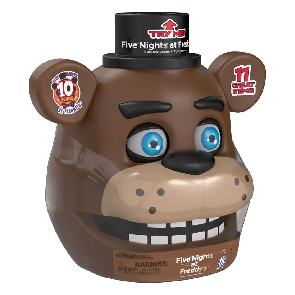 Five Nights at Freddy's Animatronic Figure Freddy Alive Head Bundle product photo