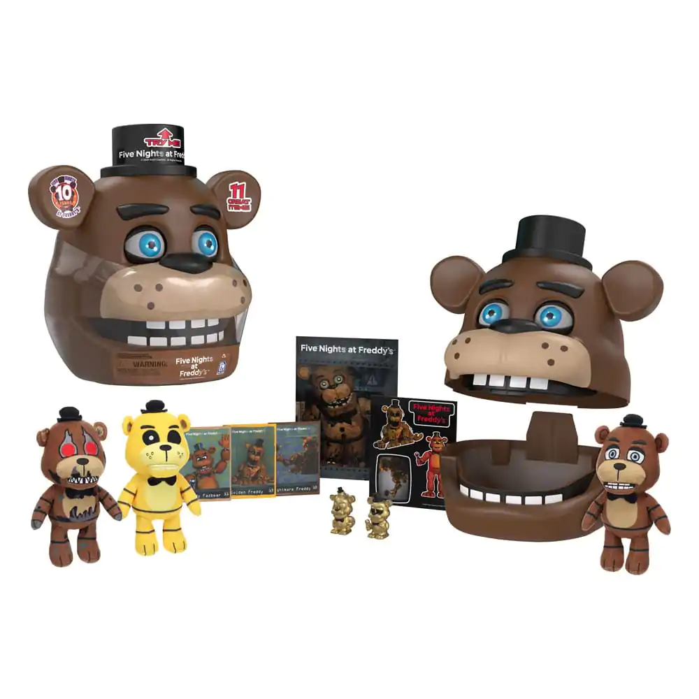 Five Nights at Freddy's Animatronic Figure Freddy Alive Head Bundle product photo