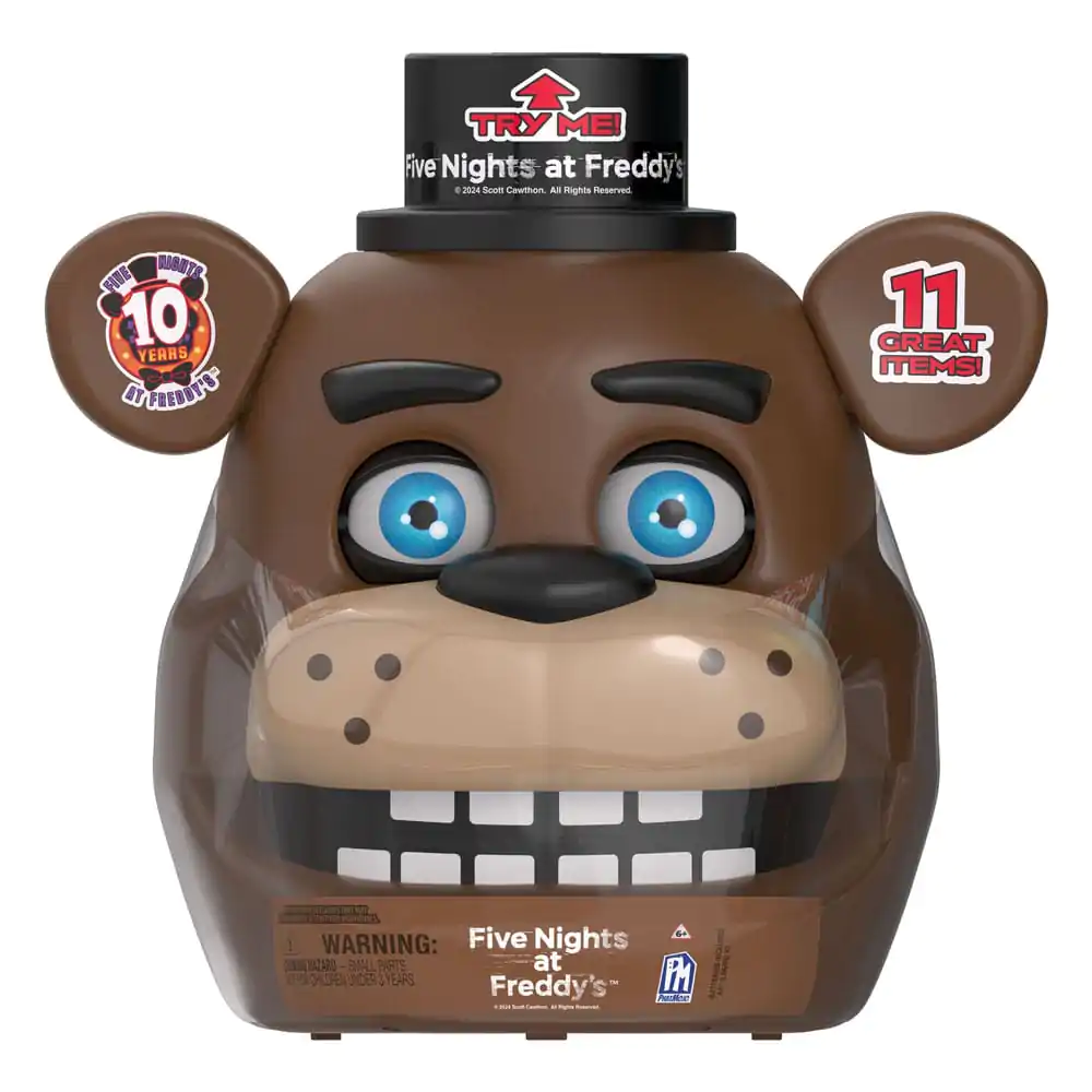 Five Nights at Freddy's Animatronic Figure Freddy Alive Head Bundle product photo