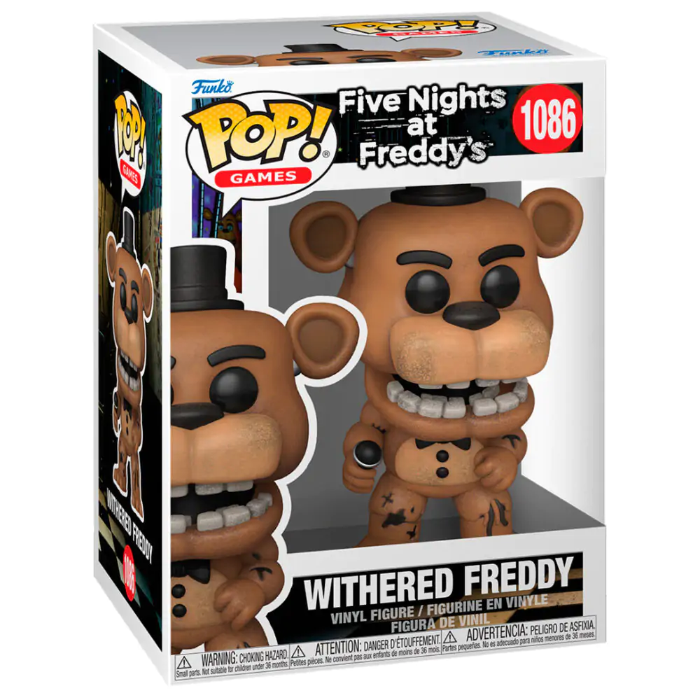 Five Nights at Freddy's Funko POP! Vinyl Figure Withered Freddy 9 cm product photo