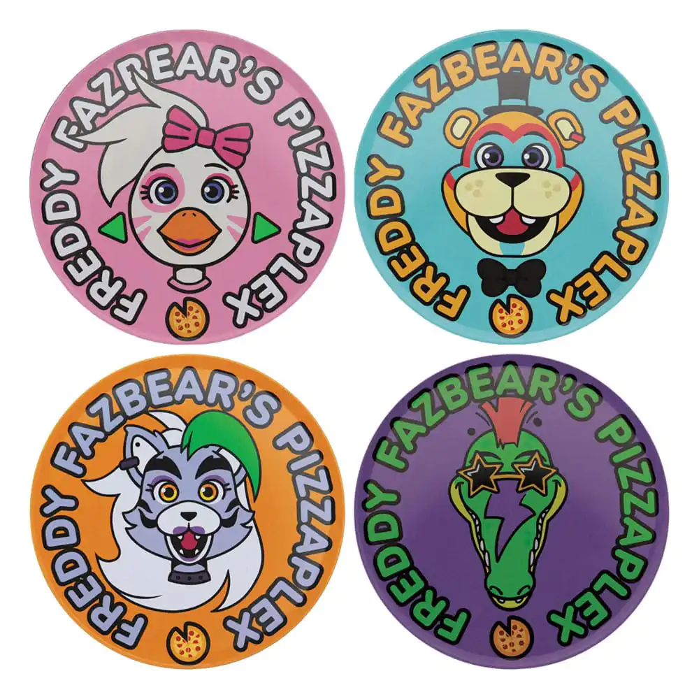 Five Nights at Freddy's Coaster 4-Pack Printed Drinks termékfotó