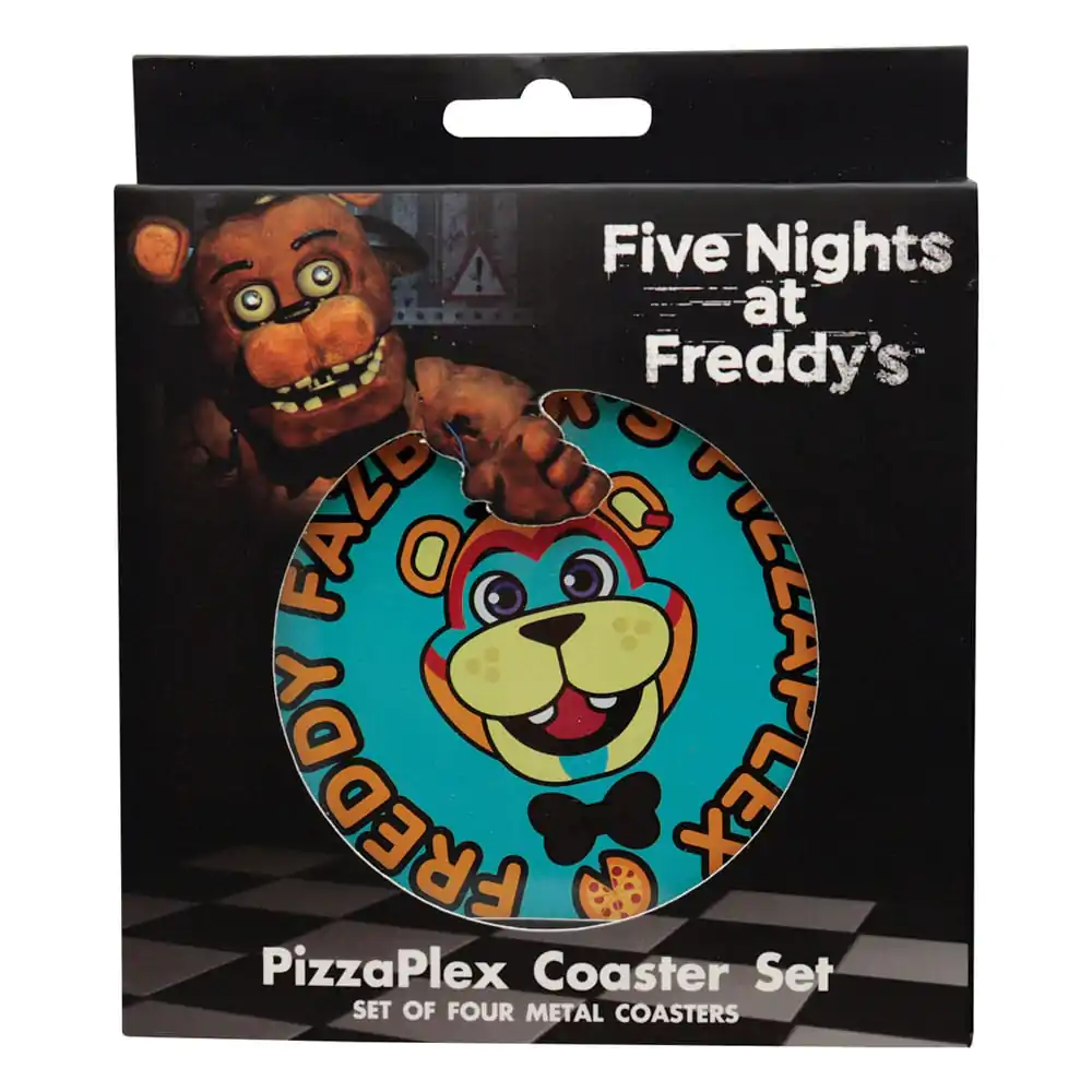 Five Nights at Freddy's Coaster 4-Pack Printed Drinks termékfotó