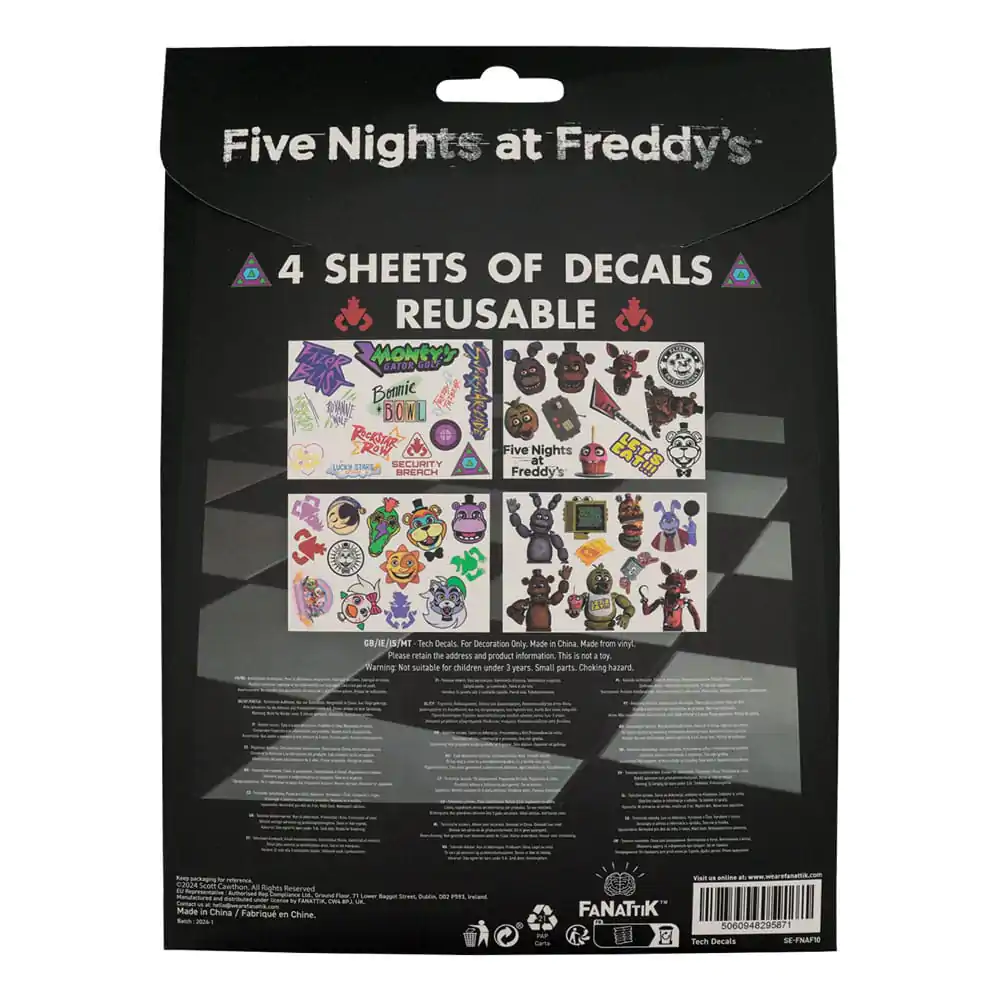 Five Nights at Freddy's Tech Sticker Pack product photo