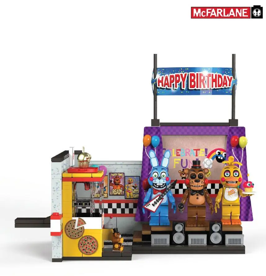Five Nights at Freddy´s 2 Large Construction Set Wave 5 The Toy Stage product photo