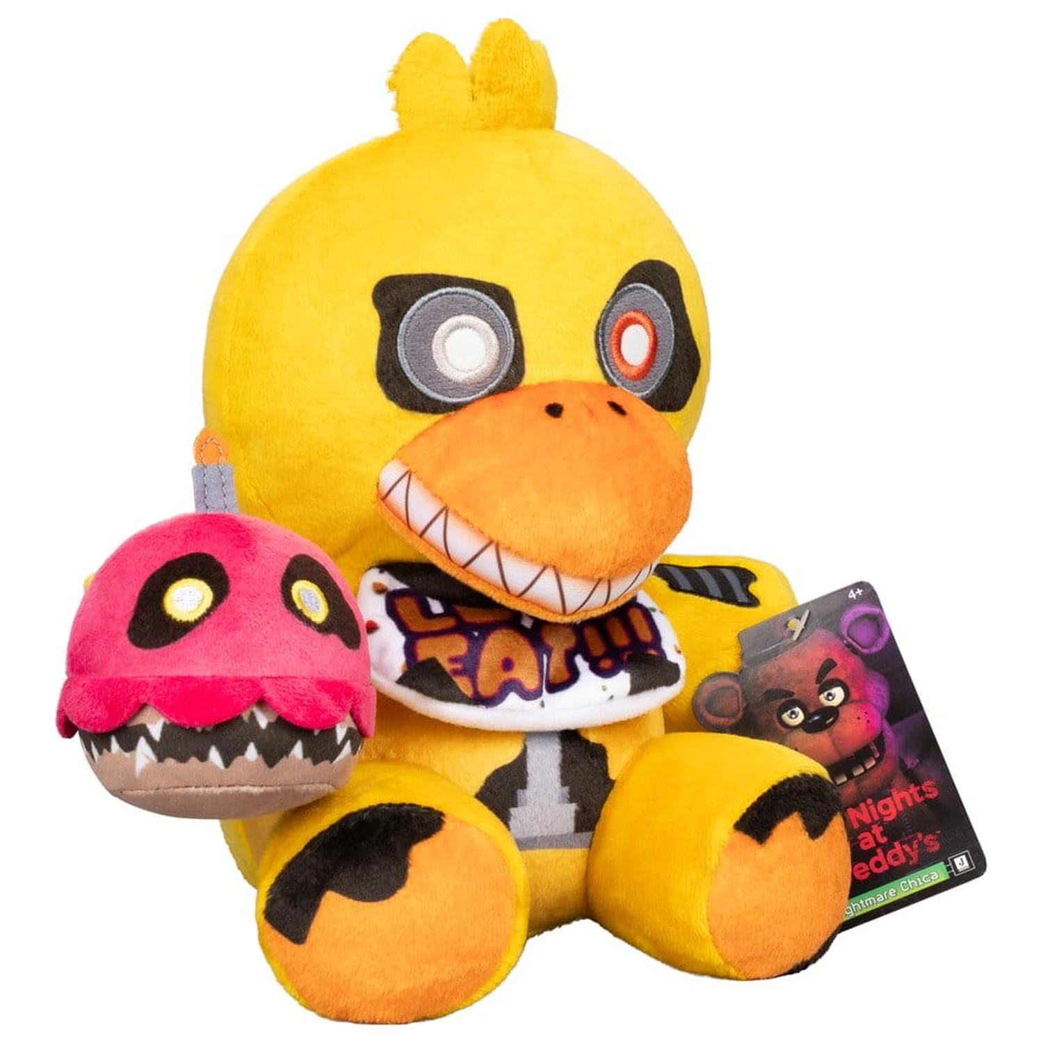 Five Nights at Freddy's Core Plush Nightmare Chica (FNAF 4) 20 cm product photo