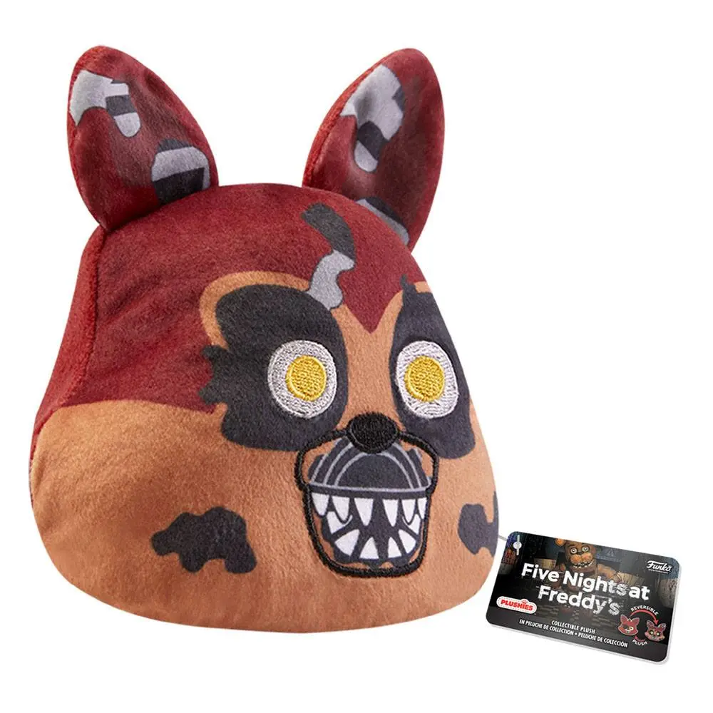 Five Nights at Freddy's Reversible Heads Plush Figure Foxy 10 cm product photo