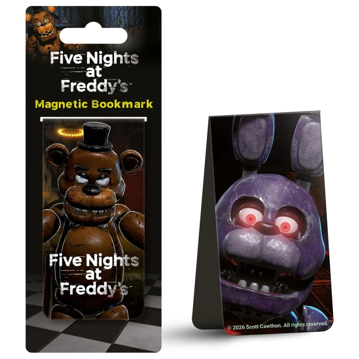 Five Nights at Freddy's Freddy Magnetic Bookmark product photo