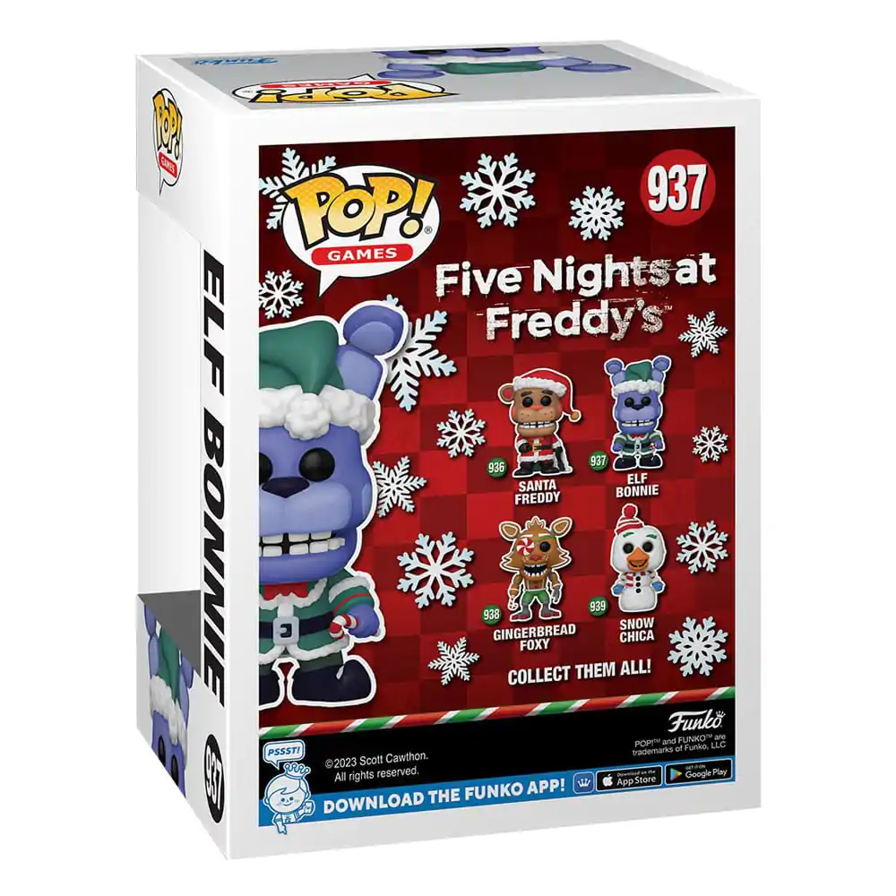 Five Nights at Freddy's POP! Games Vinyl Figure Holiday Bonnie 9 cm [DAMAGED PACKAGE] termékfotó