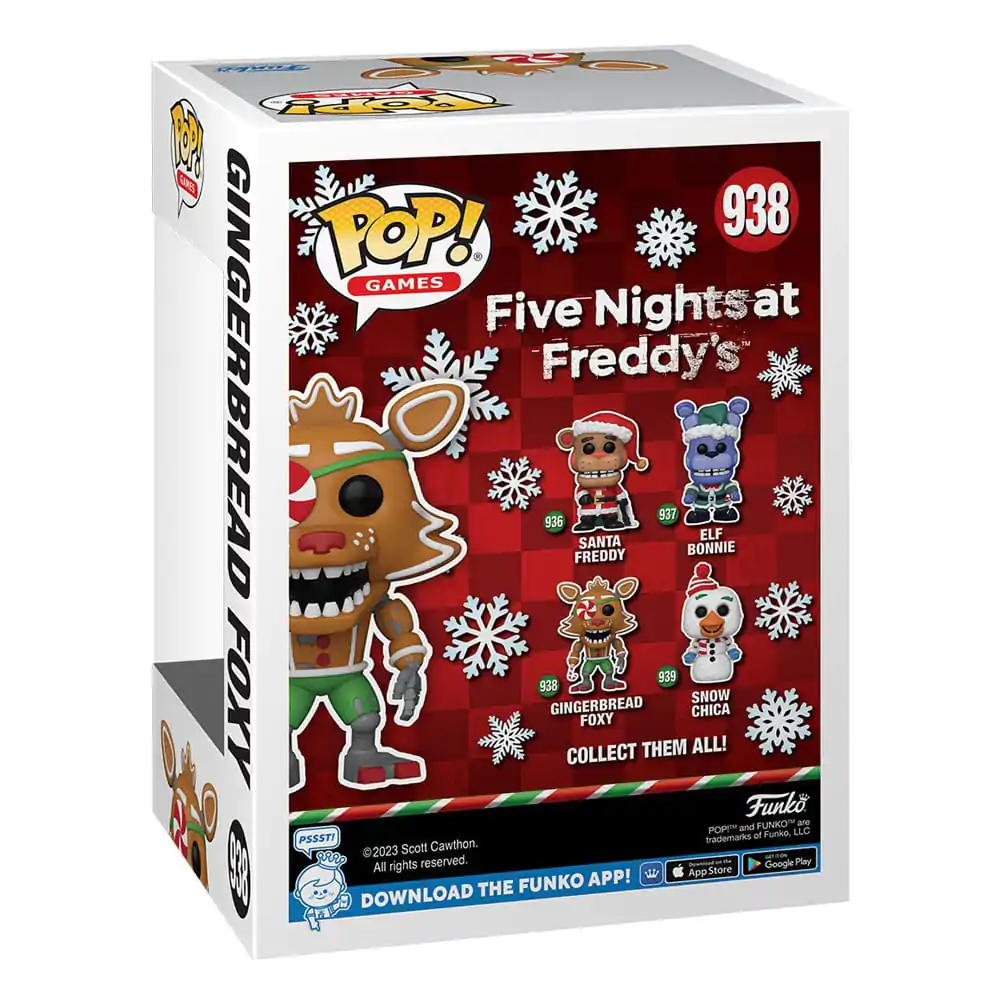 Five Nights at Freddy's POP! Games Vinyl Figure Holiday Foxy 9 cm termékfotó