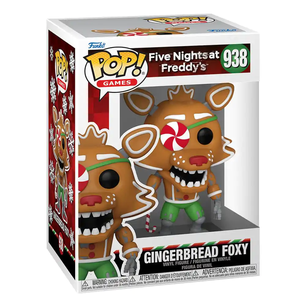 Five Nights at Freddy's POP! Games Vinyl Figure Holiday Foxy 9 cm termékfotó