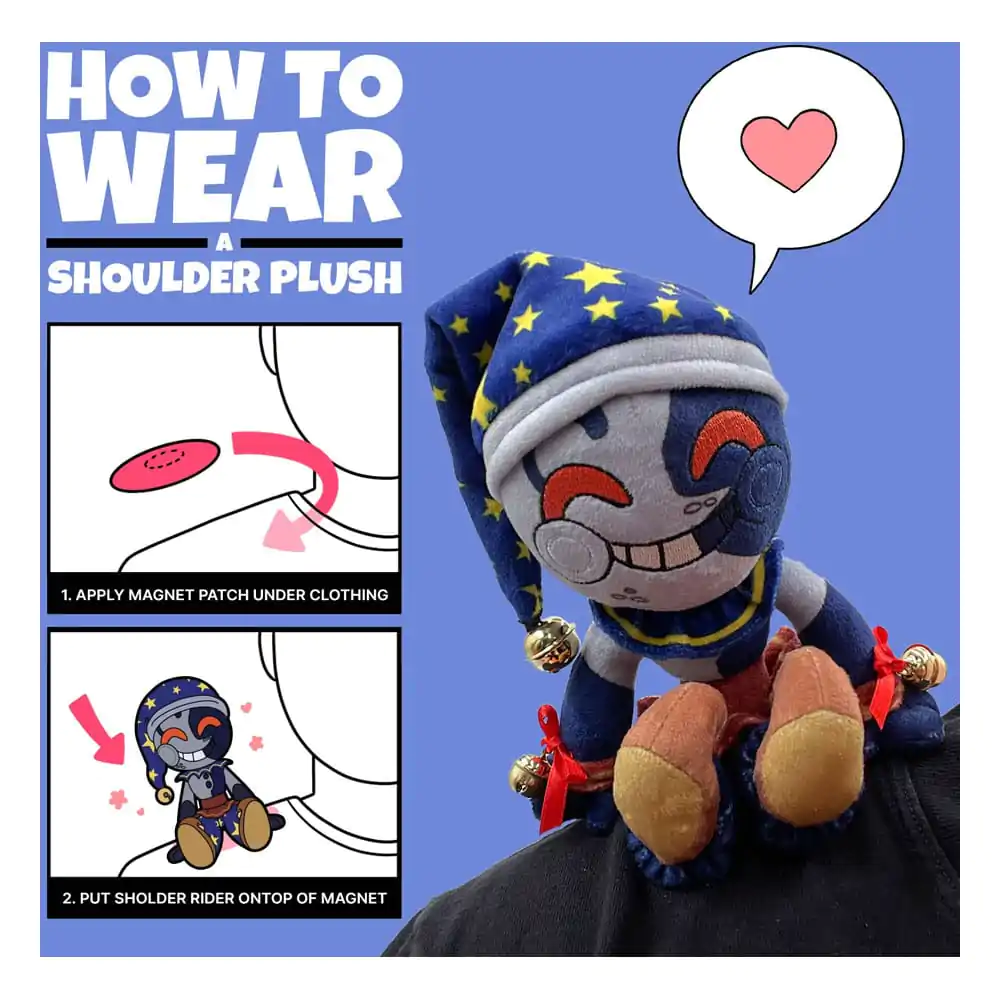 Five Nights at Freddy's Plush Figure Moon Shoulder Rider 15 cm product photo