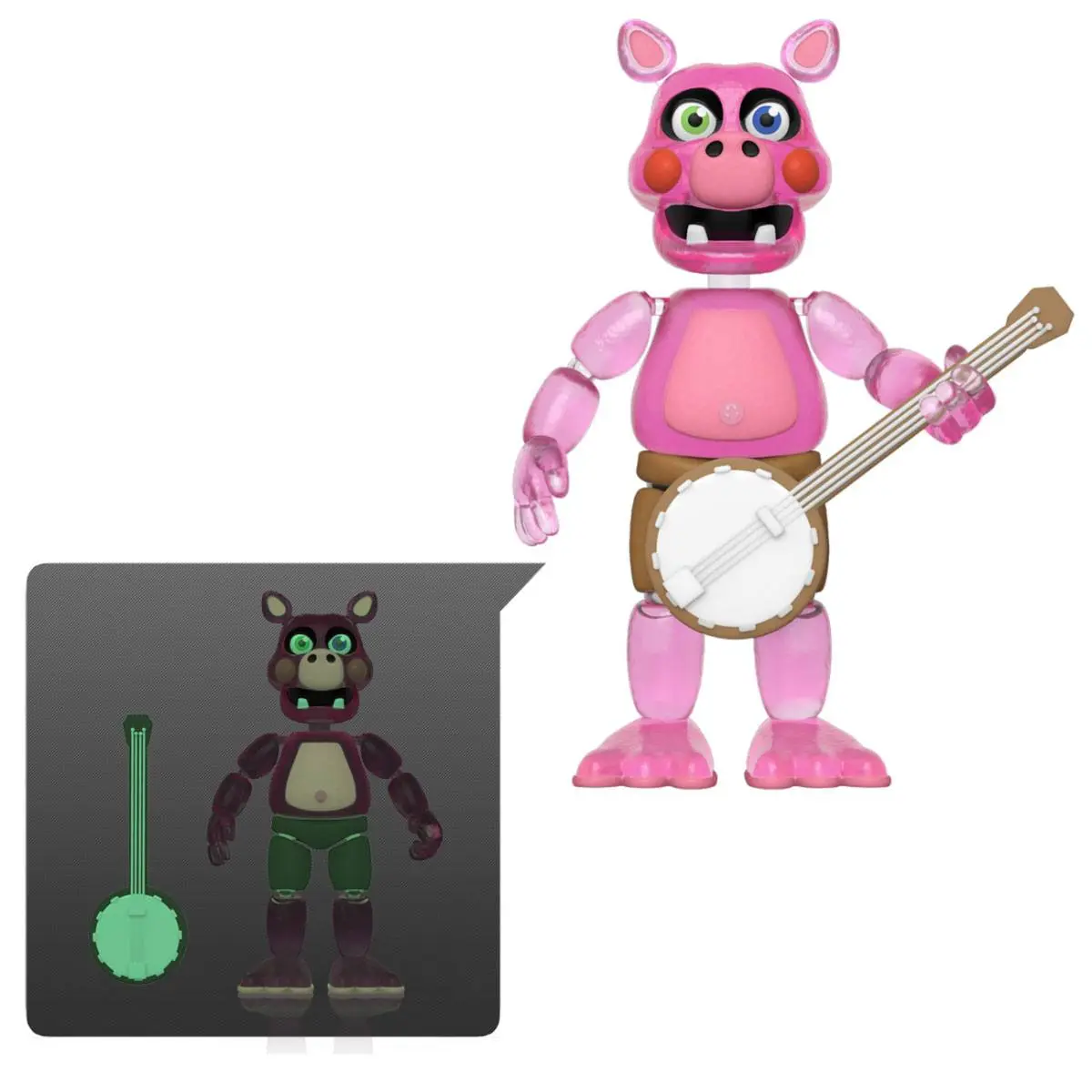 Five Nights at Freddy's Pizza Simulator Action Figure Pig Patch (Translucent) 13 cm product photo
