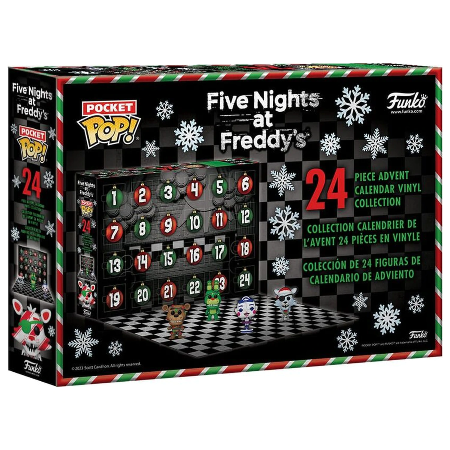 Five Nights at Freddy's Pocket POP! Advent Calendar product photo