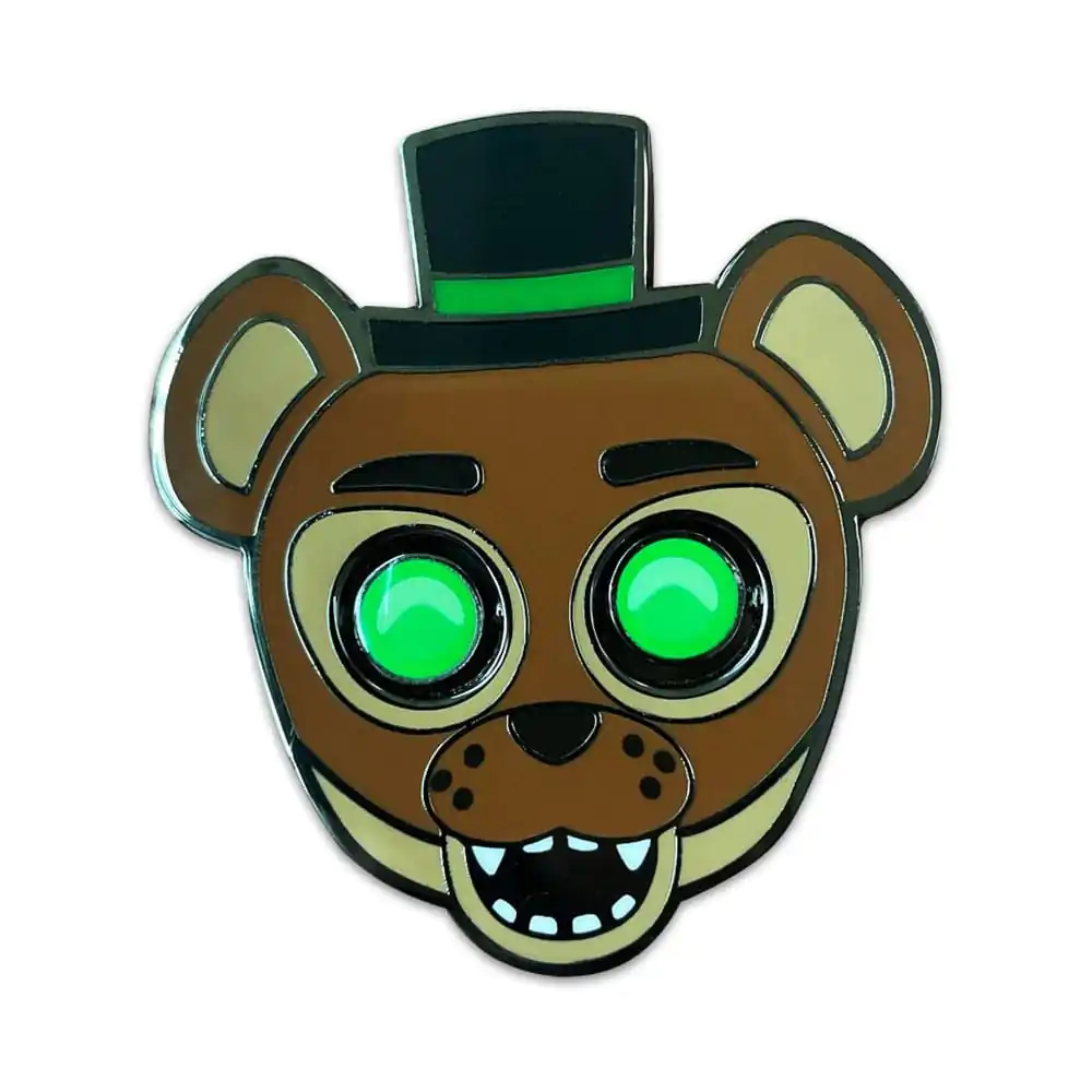 Five Nights at Freddy´s Pin Badge Popgoes The Weasel Glow in the Drak Spinning 5 cm product photo